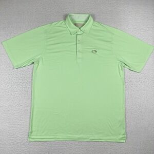 Donald Ross Polo Shirt Mens Large Green Golf Preppy Workwear‎ Travel Vacation